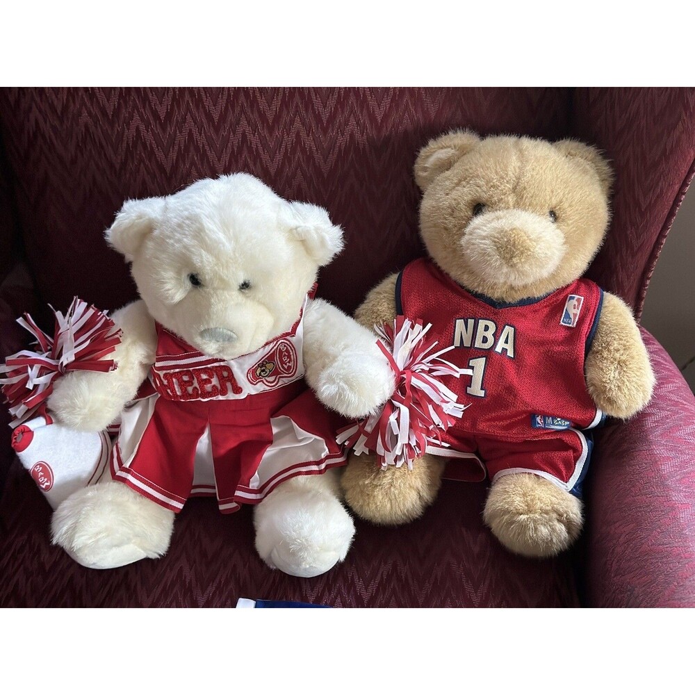 Build A Bear Cheerleader And Basketball Player NBA, Extra Outfit